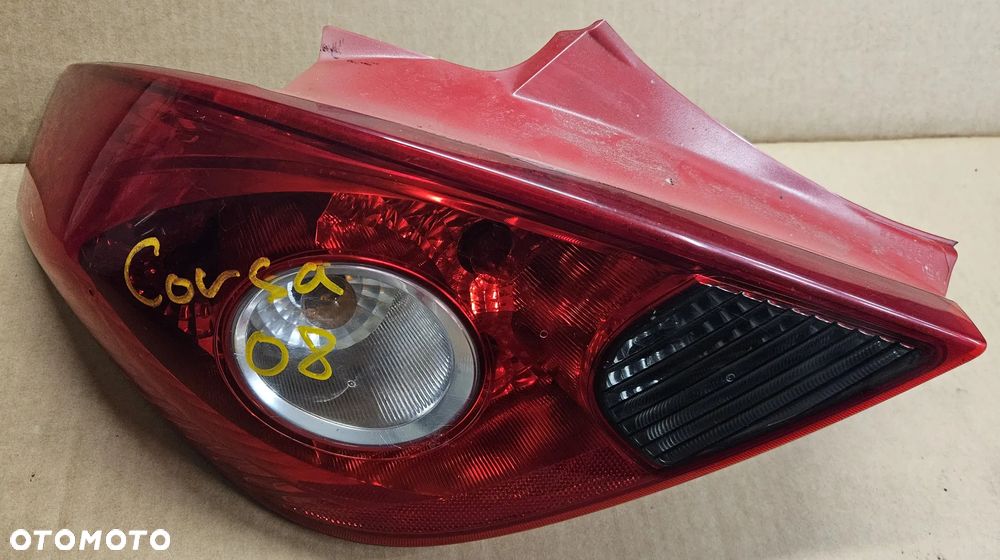 Opel Corsa D  lampa tył tylna prawa lewa  3D - 13