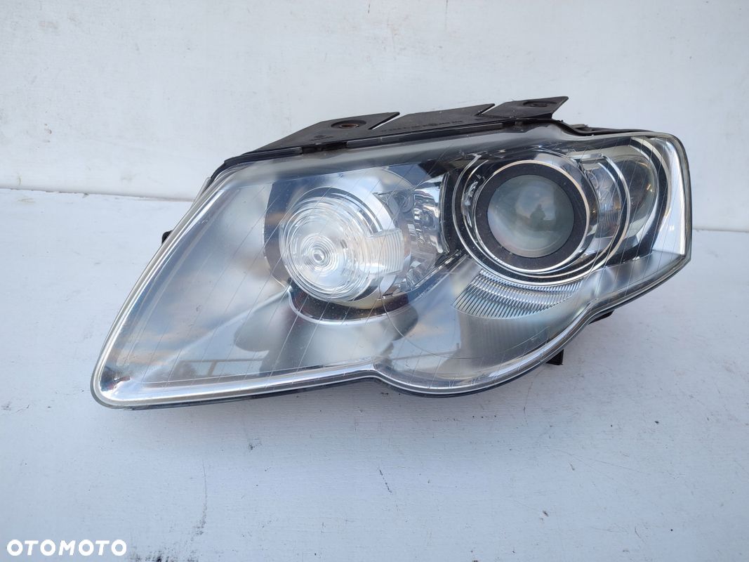 Lampa lewy przód BIXENON SKRĘTNY VW PASSAT B6 EUROPA ORYGINAŁ - 1