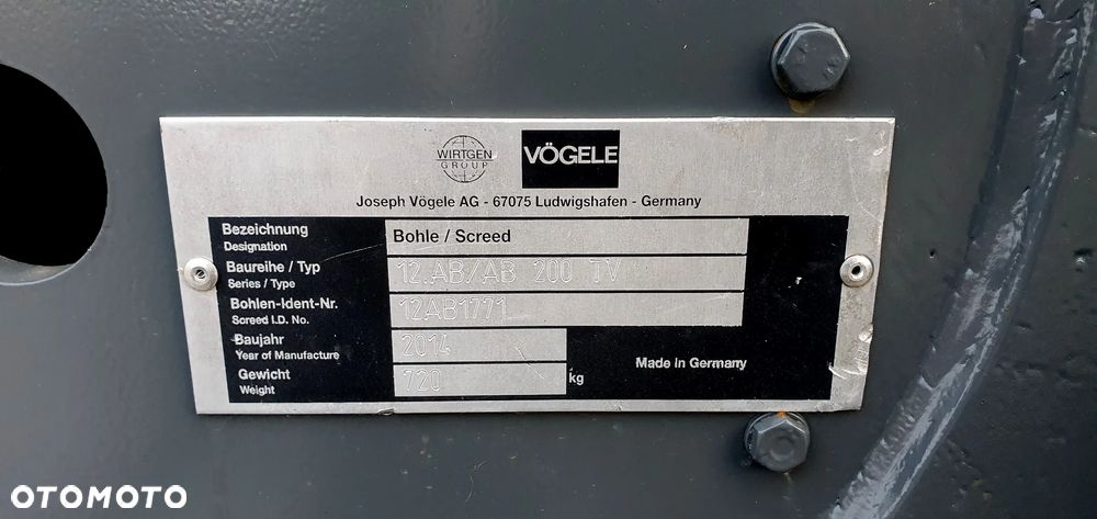Vogele S800 - 11