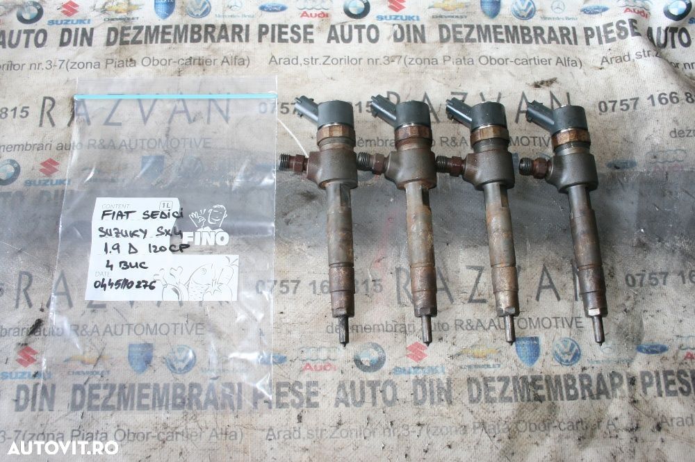 Injectoare Injector Fiat Sedici Suzuki SX4 1.9 Cdti Testat Cu Garantie - 1