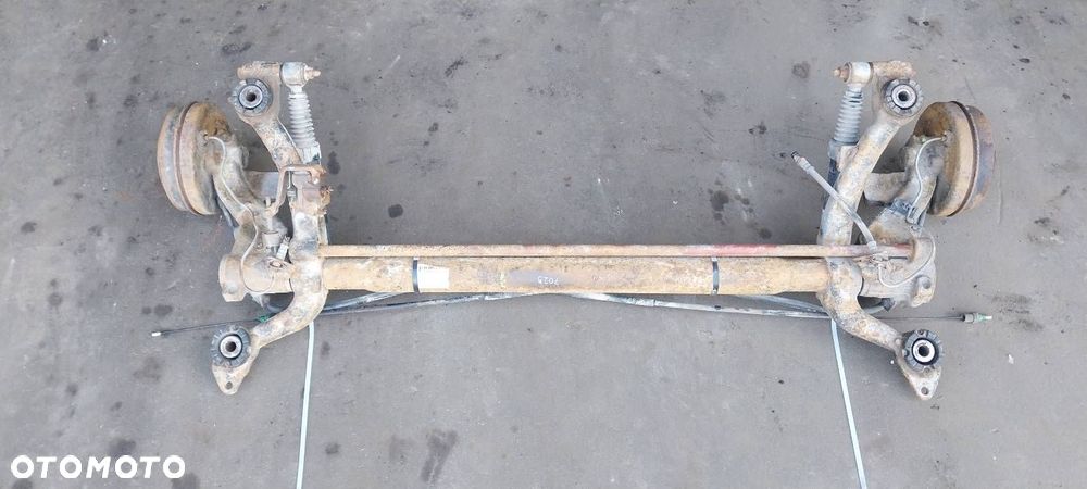 BELKA OŚ ZAWIESZENIA TYŁ BĘBNY BEZ ABS PEUGEOT 206 I HB 5D - 1