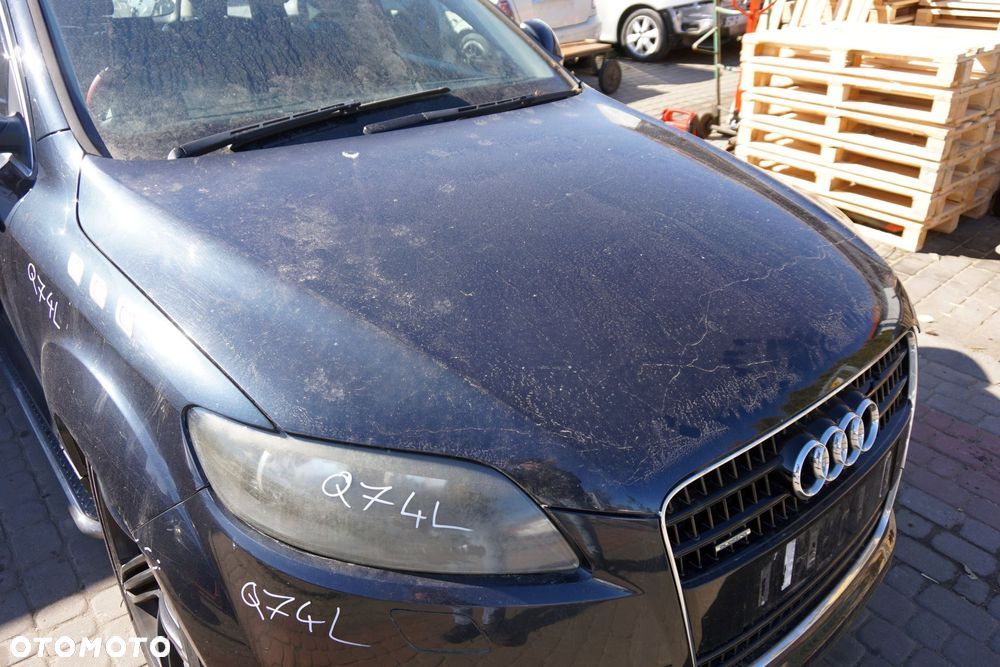MASKA ZDERZAK BŁOTNIKI LAMPY Q7 4L LIFT LZ5Q  AUDI 2009-2015 CZARNY PRZÓD KOMPLETNY - 4