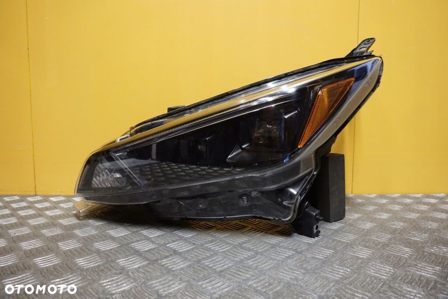 NISSAN LEAF ZE1 LIFT 2022- REFLEKTOR LAMPA FULL LED LEWA CIEMNA USA - 1
