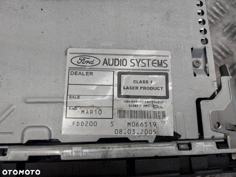 RADIO ODTWARZACZ + KOD MONDEO MK3 5S7T-18C815-AC 6000 CD - 3