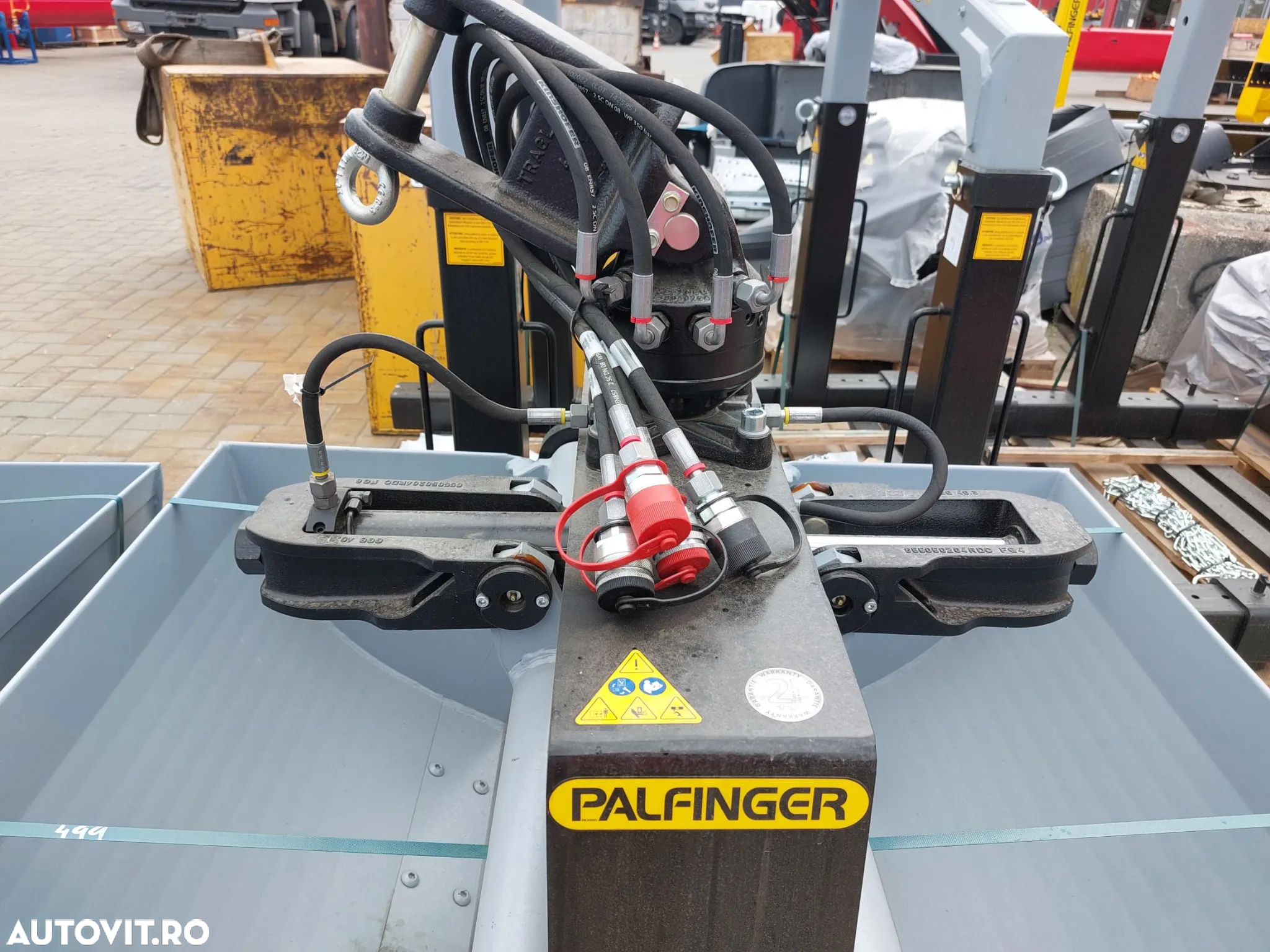 Graifer macara material bulk,model Palfinger PZG550 - 5
