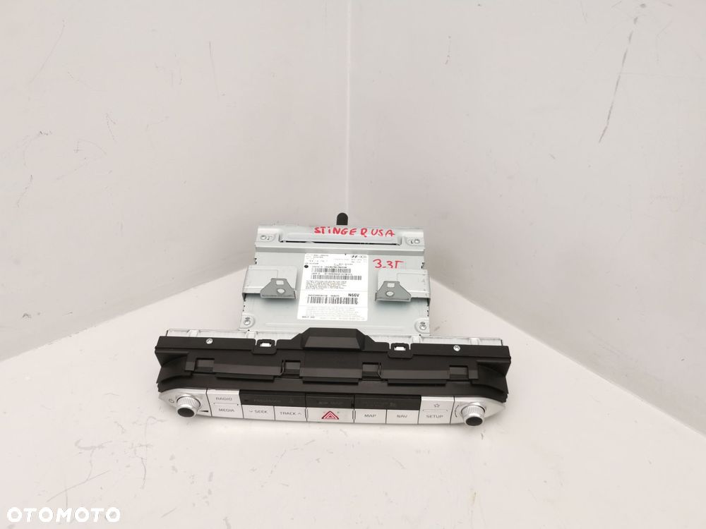 KIA STINGER 17- USA 3.3T-GDI RADIO NAVIGACJA PANEL 96560-J5662 - 4