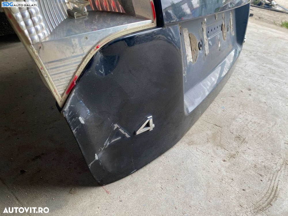 Capota Portbagaj cu Defect Audi A4 B7 Berlina Sedan 2005 - 2008 Culoare LY9B [0986] - 3