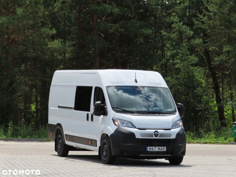 Fiat DUCATO Heavy 2.2 H3-Power 180 KM AT8 Automat L4H2 MAXI DOKA Dubel Brygadowy MIXTO 7-Mio Os.+1025 Kg Ład. Rozstaw Osi 4035 mm WZMACNIANY FULL OPCJA Wyposażenia Gwarancja Fabryczna HAK 3000 KG Stan Auta Jak Z Salonu NOWY - 14