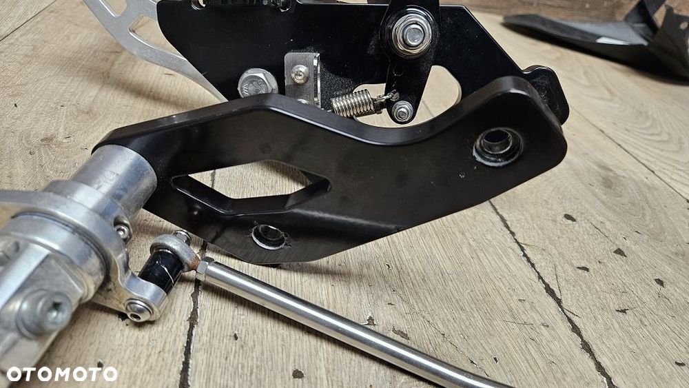 Sety wysunięte podnóżki dźwignie Harley Chopper Cruiser Custom - 5