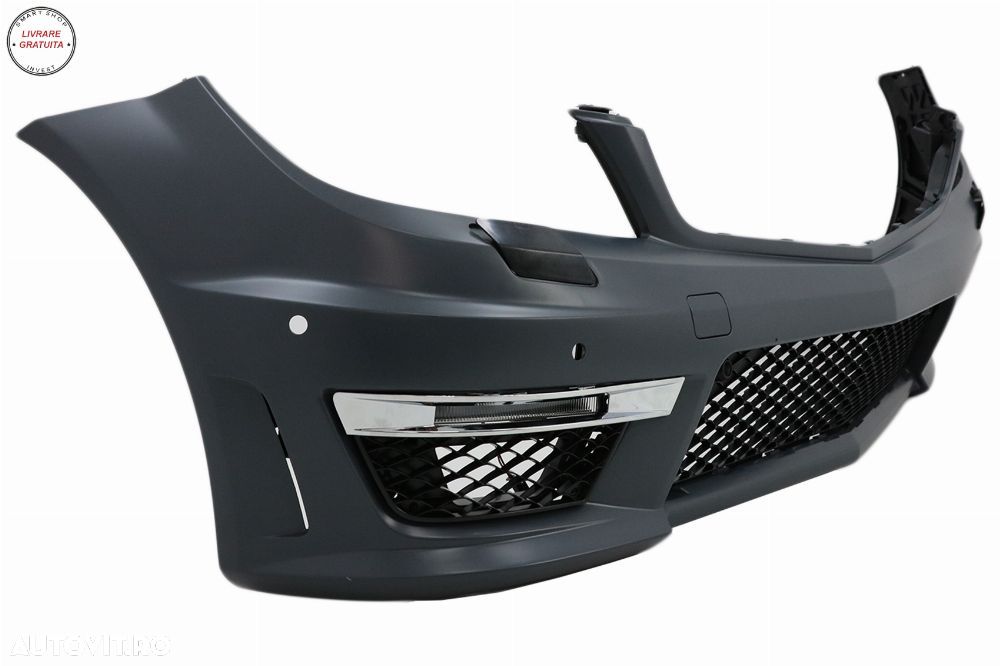 Pachet Exterior Mercedes C-Class W204 Facelift (2007-2015) cu Stopuri LED- livrare gratuita - 3