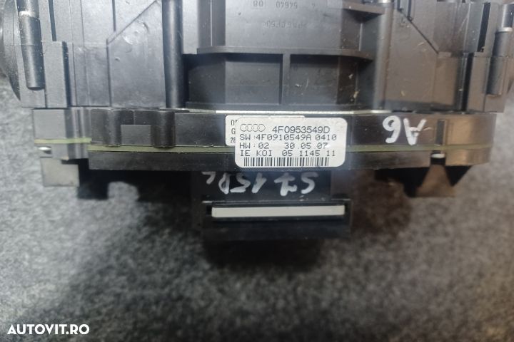 ANSAMBLU MANETE SEMNALIZARE + STERGATOARE + TEMPOMAT 4F0953549D 4E095 - 3