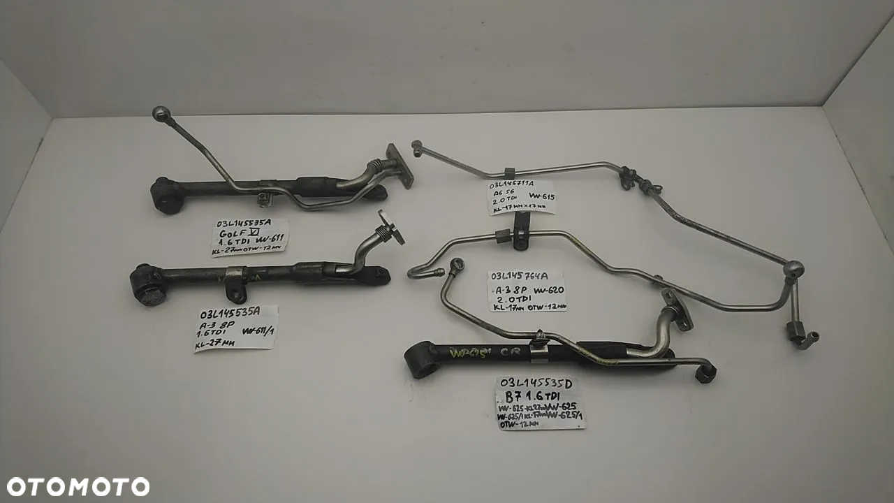 VW AUDI SEAT SKODA RURKA TURBOSPRĘŻARKI - 13