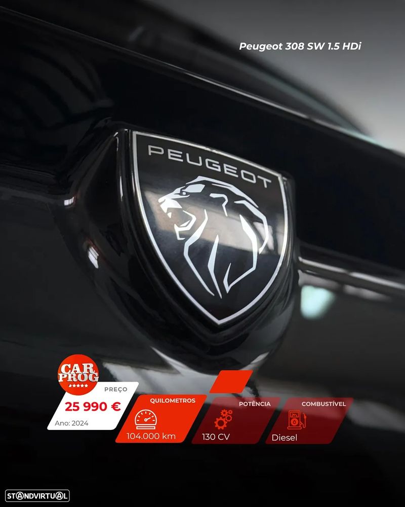 Peugeot 308 SW 1.5 BlueHDi Active Pack EAT8 - 13