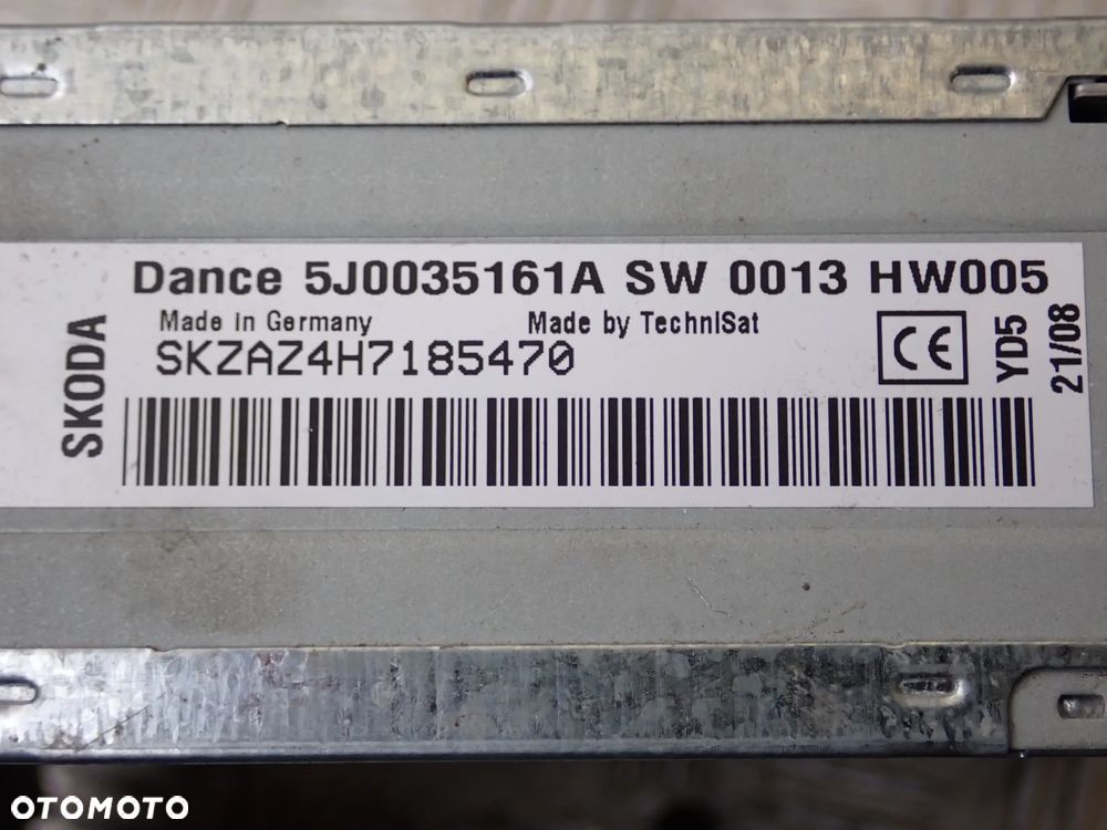 RADIO NAWIGACJA -  NISSAN JUKE F15 400 SKODA SUPERB/ YETI, HYUNDAI I40, MAZDA 5, OPEL COMBO II, HYUNDAI IX 35, PEUGEOT 208, MERCEDES W221, SKODA 5J0035161A, MERCEDES W221 LIFT 1036900743 - 28