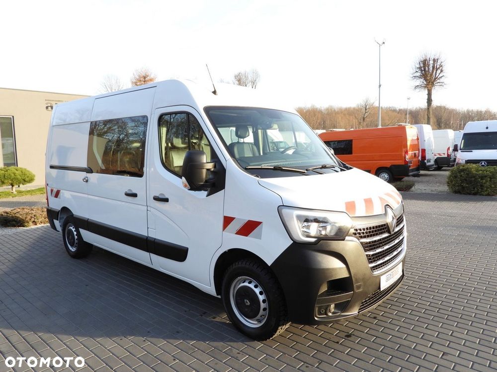Renault MASTER FURGON BRYGADÓWKA 7 MIEJSC TEMPOMAT LEDY KLIMATYZACJA  145KM - 5
