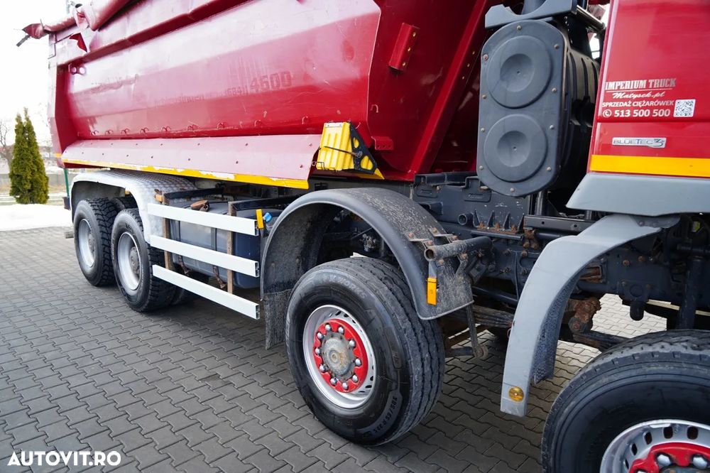 Mercedes-Benz ACTROS 4144 / 8x8 / BASCULATOR SPATE / MEILLER KIPPER / EURO 5 - 18