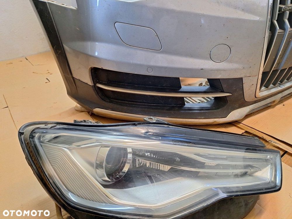 audi a6 c7 4g allroad 2011- maska zderzak przod chlodnice kompletny przod - 2