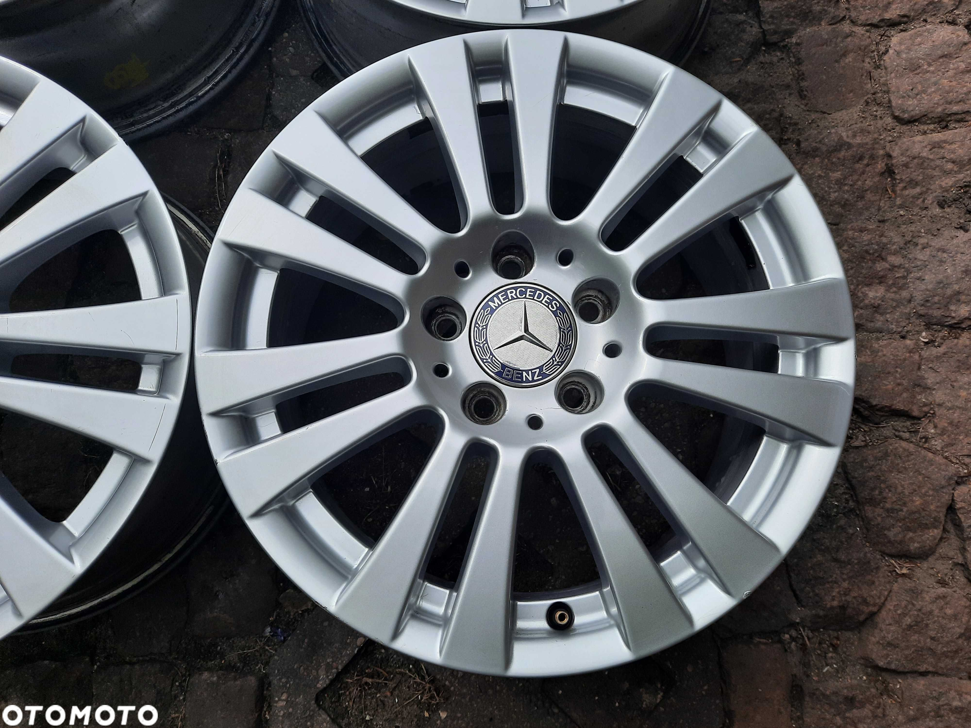 Oryginalne felgi aluminiowe MERCEDES klasa C w204 16" 5x112 ET 43 - 3