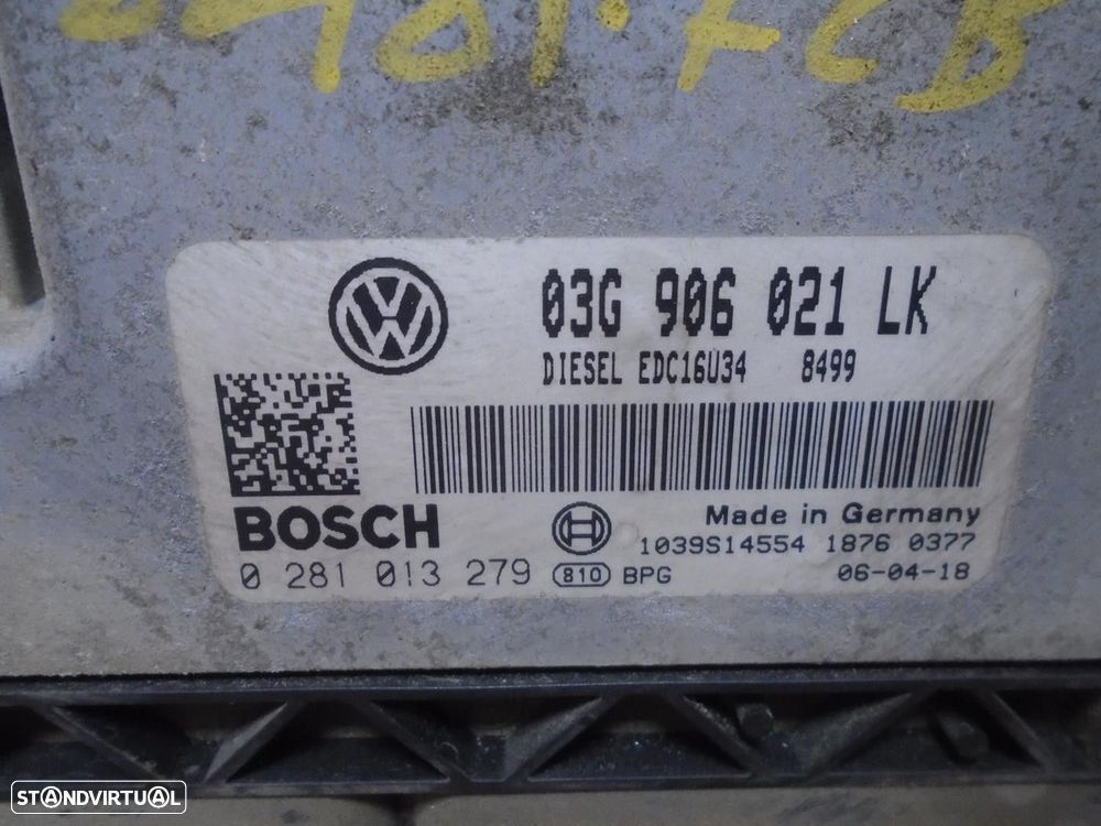 CENTRALINA MOTOR UCE SEAT LEON 2006 -028101327 - 1