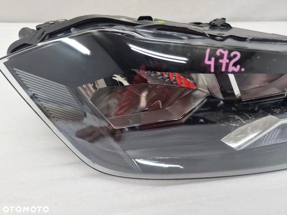 VW POLO 2G 17- PRAWA ZWYKŁA LAMPA PRZEDNIA PRZÓD , NR 2G1941006 , NR AUKCJI LL472 - 3