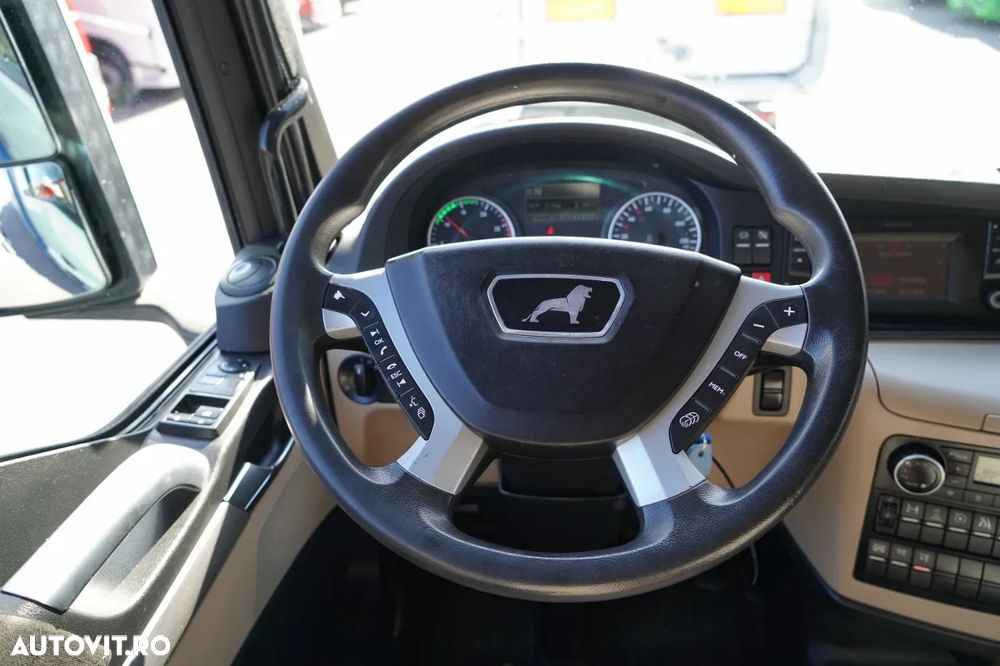 MAN TGX 26.460 / REMORCA TANDEM / 120 M3 / PUNȚĂ RIDICATĂ / PUNȚĂ DIRECȚIE / + REMORCA FRUEHAUF / PUNȚI SAF - 29