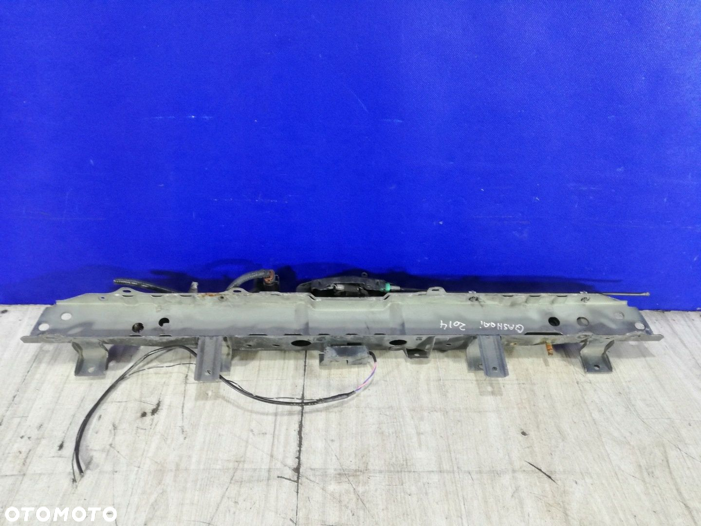 Nissan Qashqai II J11 2013/2021 belka pas wzmocnienie górne zamek komplet - 2