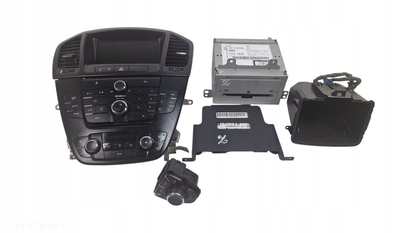 OPEL INSIGNIA A DVD 800 NAVI RADIO NAWIGACJA KOMPLETNA 13326453 13223793 - 1