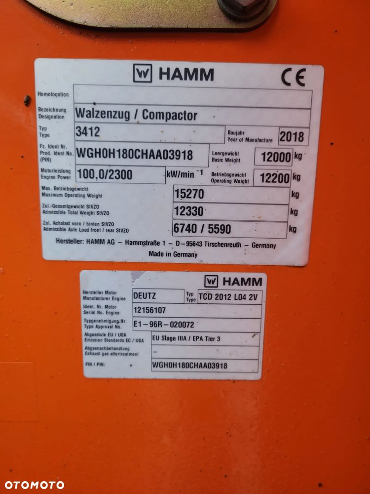 Hamm 3412 - 19