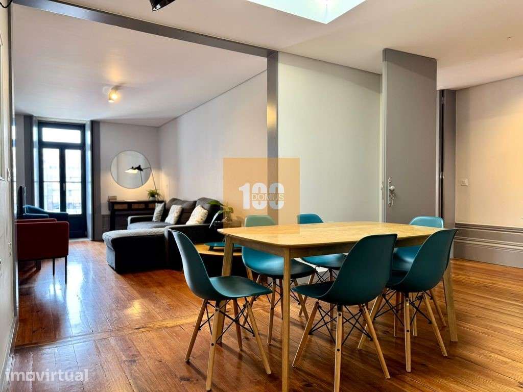 Penthouse T2 c/ 2 varandas e licença AL Rua de Álvares Cabral - Grande imagem: 4/38