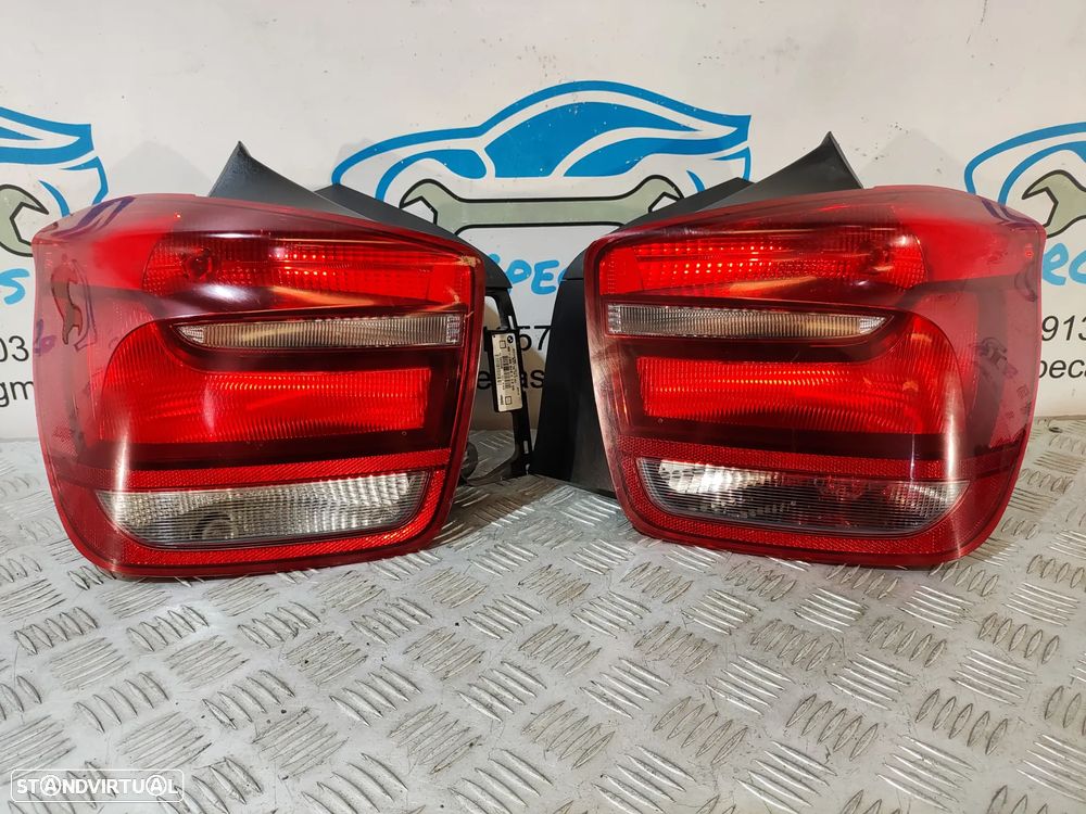 FAROLIM FAROLINS TRASEIRO TRÁS ESQUERDO DIREITO ORIGINAL BMW SERIE 1 F21 F20 63217270097 7270097 63217270098 7270098 - 9
