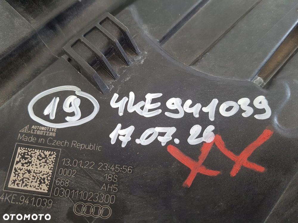 audi e-tron etron 18-23 lewy reflektor lampa full led 4ke941039 - 6