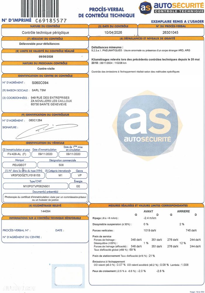 Peugeot 508 PHEV 225ch EAT8 GT - 31
