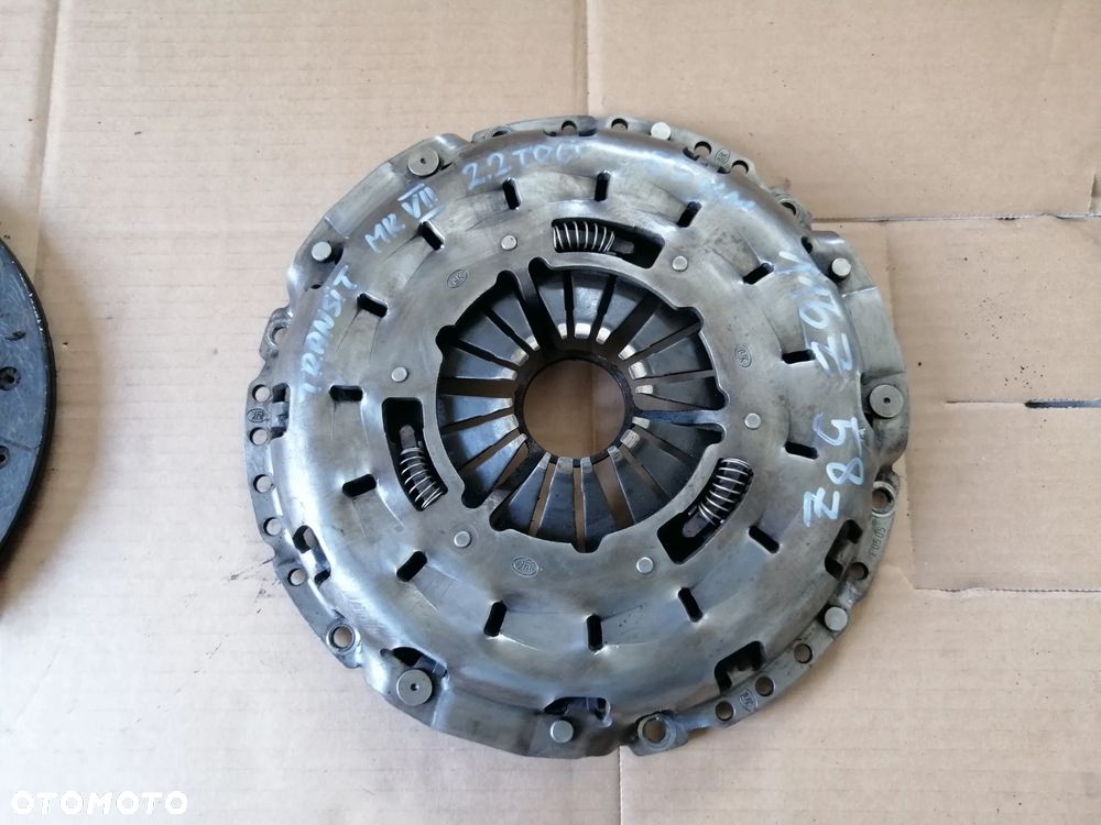 Ford Transit MK VII 2006-2014r. 2.2 TDCi silnik kod P8FA P8FB koło sztywne plus sprzęgło komplet - 2