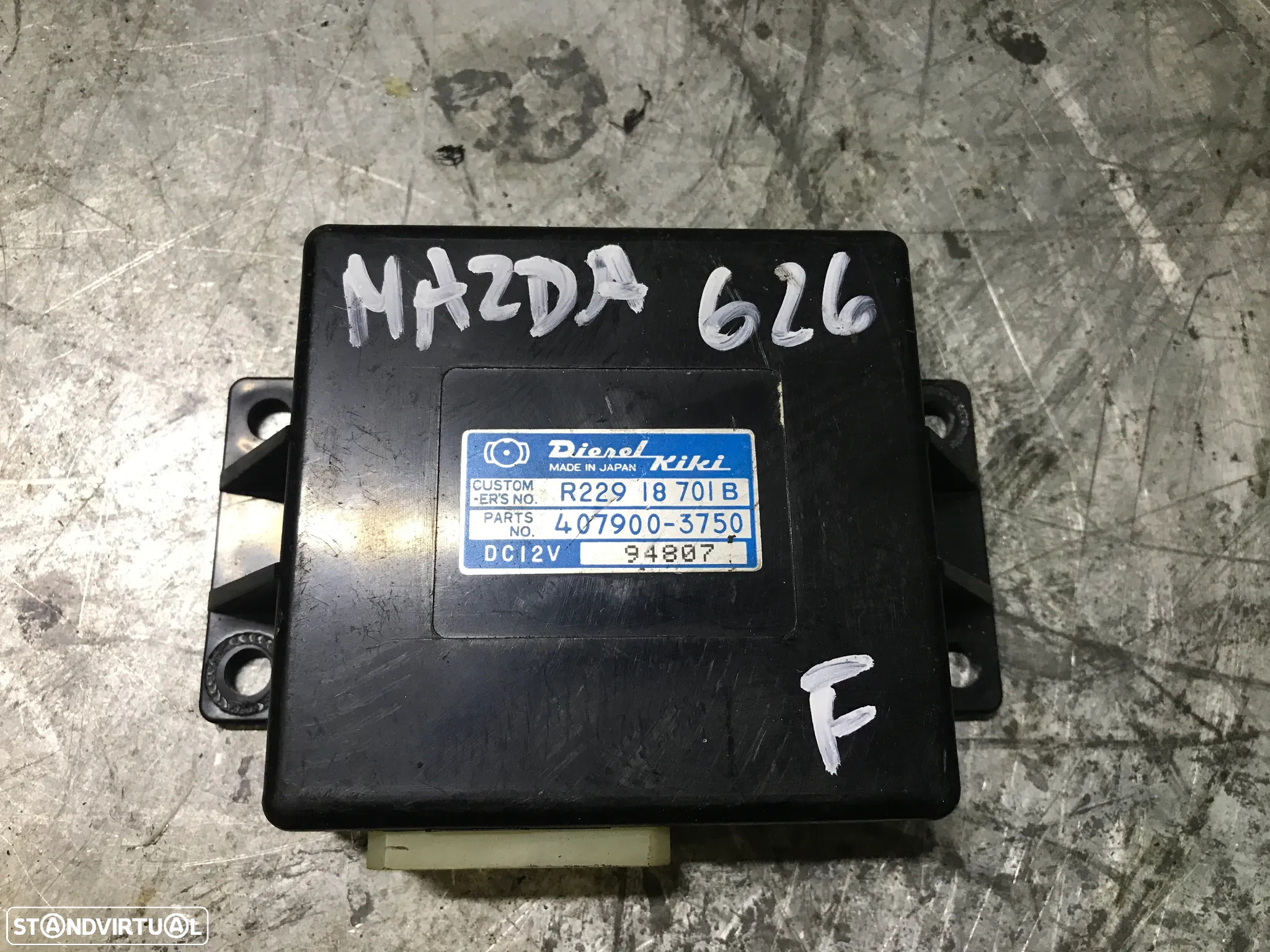 CENTRALINA DO MOTOR MAZDA 626 2.0D 407900-3750 - 2