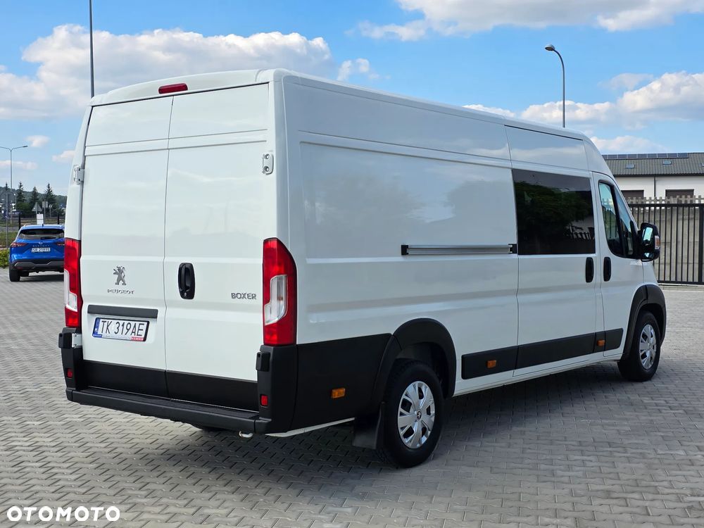 Peugeot BOXER L4H2 MAXI BRYGADOWY 7-OSOBOWY DUBEL KABINA 2.0 HDI 165KM KRAJOWY BEZWYPADJKOWY I WŁAŚCICIEL - 24