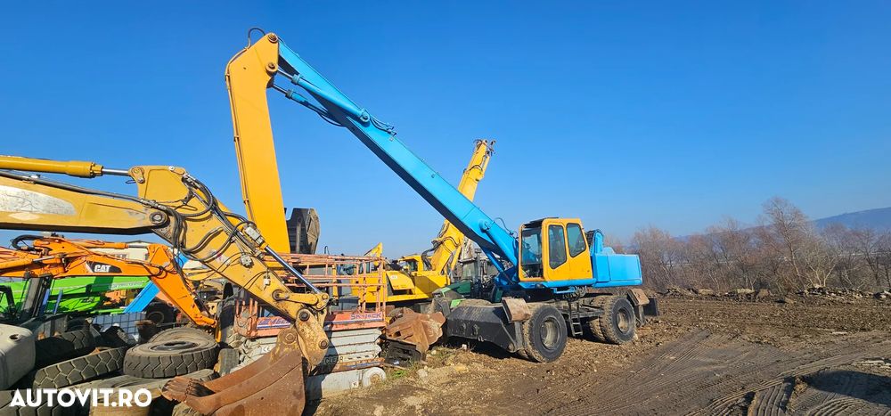 Atlas 1804 Excavator pe roți cu braț de 18 m - 1