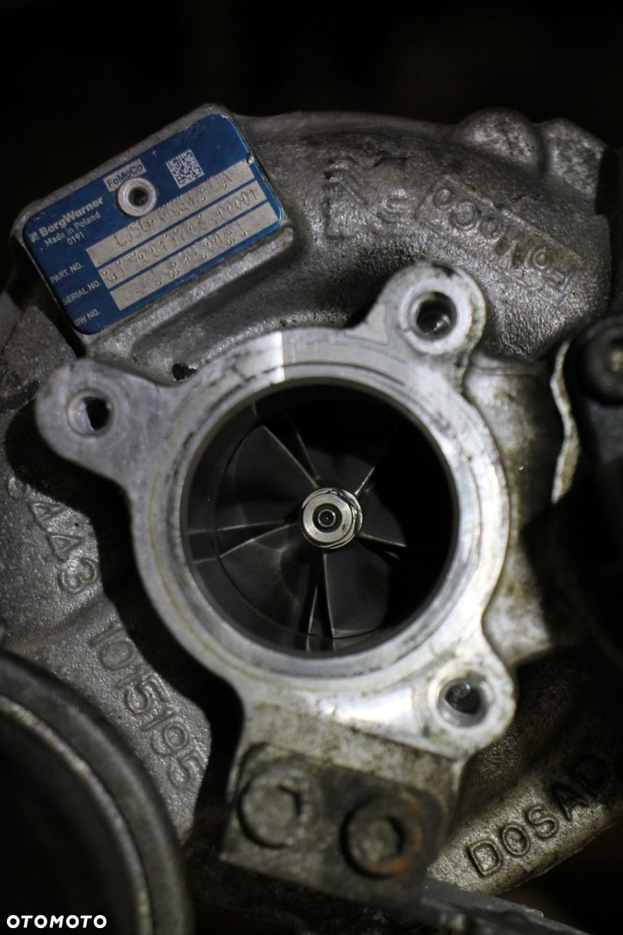 VOLVO V60 S60 V70 FORD FOCUS 1.6 ECOBOOST TURBOSPRĘŻARKA CJ5G6K682BA - 2