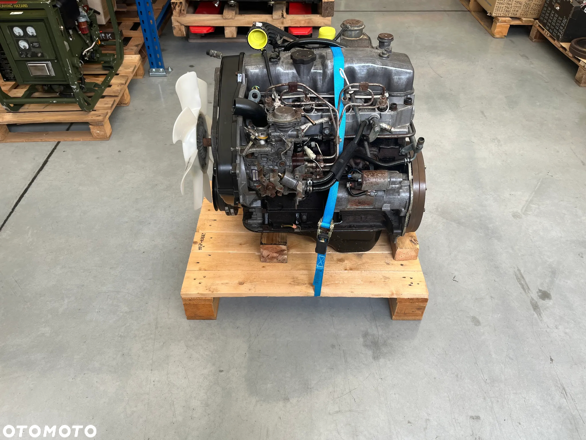 SILNIK KOMPLETNY 2.5 TD MITSUBISHI PAJERO L200 4D56 4877 netto - 5