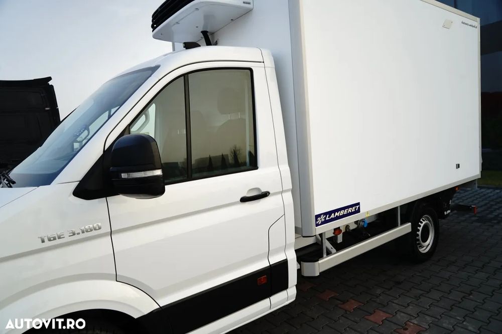 MAN TGE 3.180 / REFRIGERAT / CAMION TRANSPORT XARIOS 350 UNITATE / HIDRAULIC / DOPPLESTOCK - 12