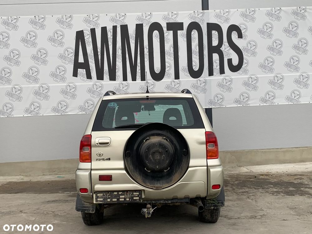 TOYOTA RAV 4 2001 *SAMOCHÓD NA CZĘSCI* 2684 MASKA, LAMPA, DRZWI, LUSTERKO, ZDERZAK, GRILL, BŁOTNIK, KLAPA, BELKA, DESKA, FOTELE, KANAPA, ĆWIARTKA, KIEROWNICA, TARCZE, ZACISKI, ZAWIESZENIE, KOMPLETNY PRZÓD, KOMPLETNY TYŁ, LICZNIK, ZEGARY, PRAWE LEWE PRZÓD TYŁ - 2