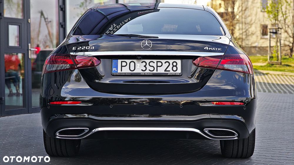Mercedes-Benz Klasa E 220 d 4-Matic AMG - 9