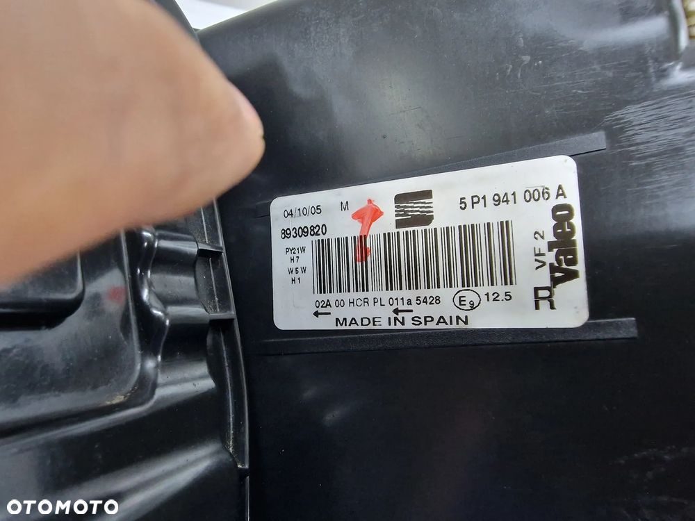 SEAT ALTEA , LEON II , TOLEDO III 04-08 , NR 5P1941006A , NR AUKCJI LL338 - 14