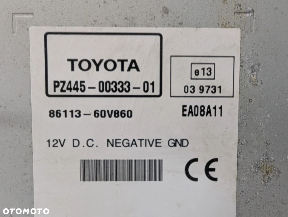 TOYOTA AVENSIS T27 RADIO NAWIGACJA CD 86113-60V860 - 5