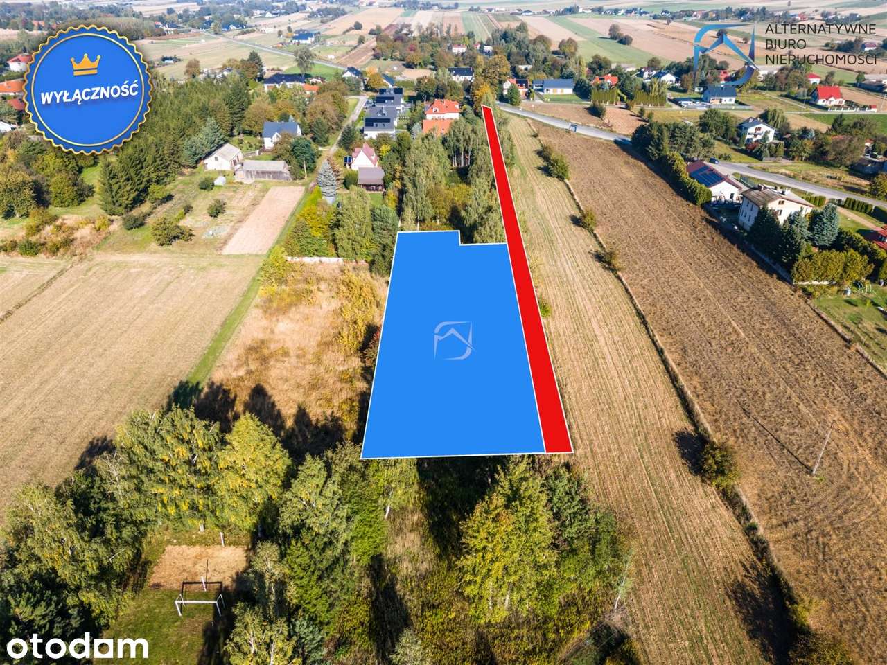 Działki pod zabudowę jednorodzinną w Jakubowicach - Pełny obrazek: 2/8