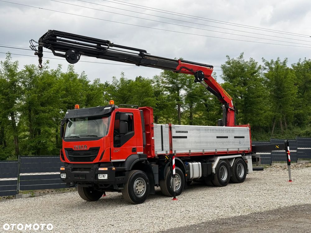 Iveco * Iveco Tracker 450 E6 * 8x4 * HDS Palfinger PK 27002-SH G 22m * Sprowadzony * - 8