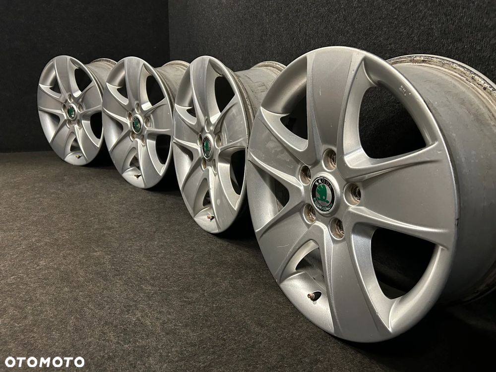 Alufelgi Skoda Octavia II, III 16 cali 5x112 4szt. Ładne! - 2