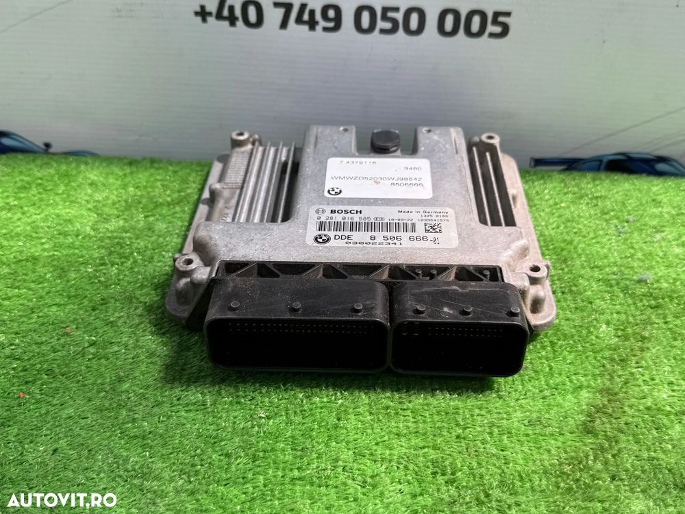 CALCULATOR MOTOR ECU MINI COOPER D ALL4 Countryman R60 1.6 DIESEL COD OEM 0281016585 850666601 8506666 2010-2016 - 4