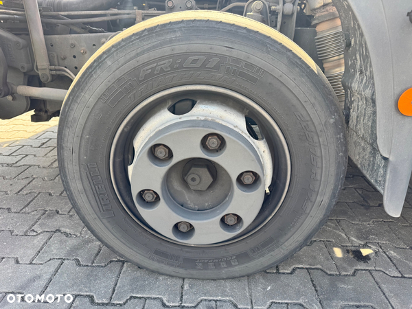 Komplet kół prowadzących, napędowych, felga, opona Pirelli 225/75 R17,5