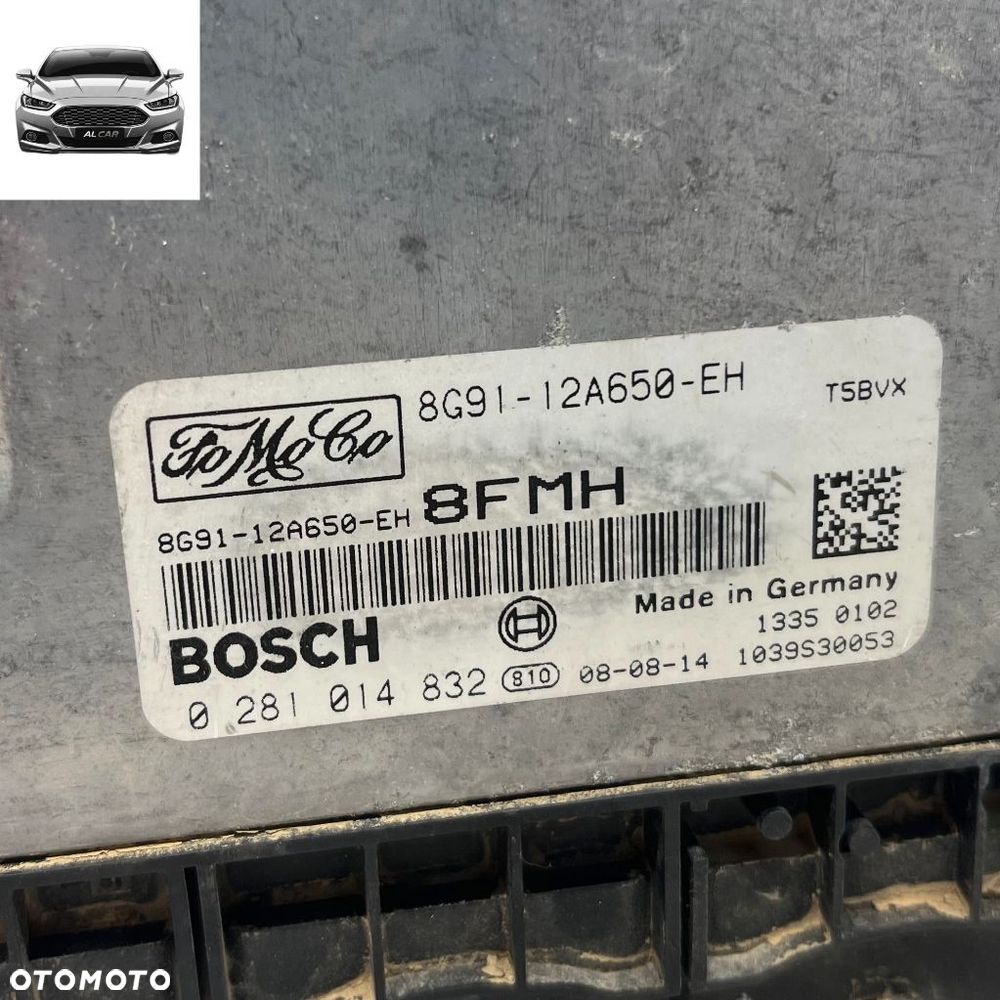 STEROWNIK SILNIKA 2.2 TDCI EURO 4 MONDEO MK4, S-MAX MK1 8G91-12A650-EH - 2