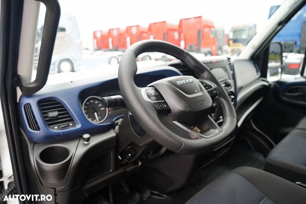Iveco DAILY 70-180 / BASCULATOR SPATE 2.8 M / MTA: 7.0 T / BLOCARE PUNȚI / DUBLU / HI-MATIC - 26